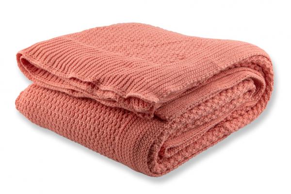 Harmony Throw Coral
